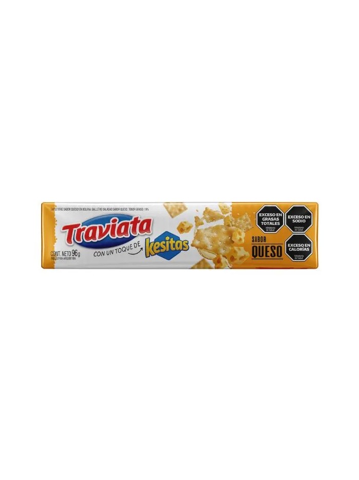 Galletitas Traviata Crackers Kesitas sabor Queso